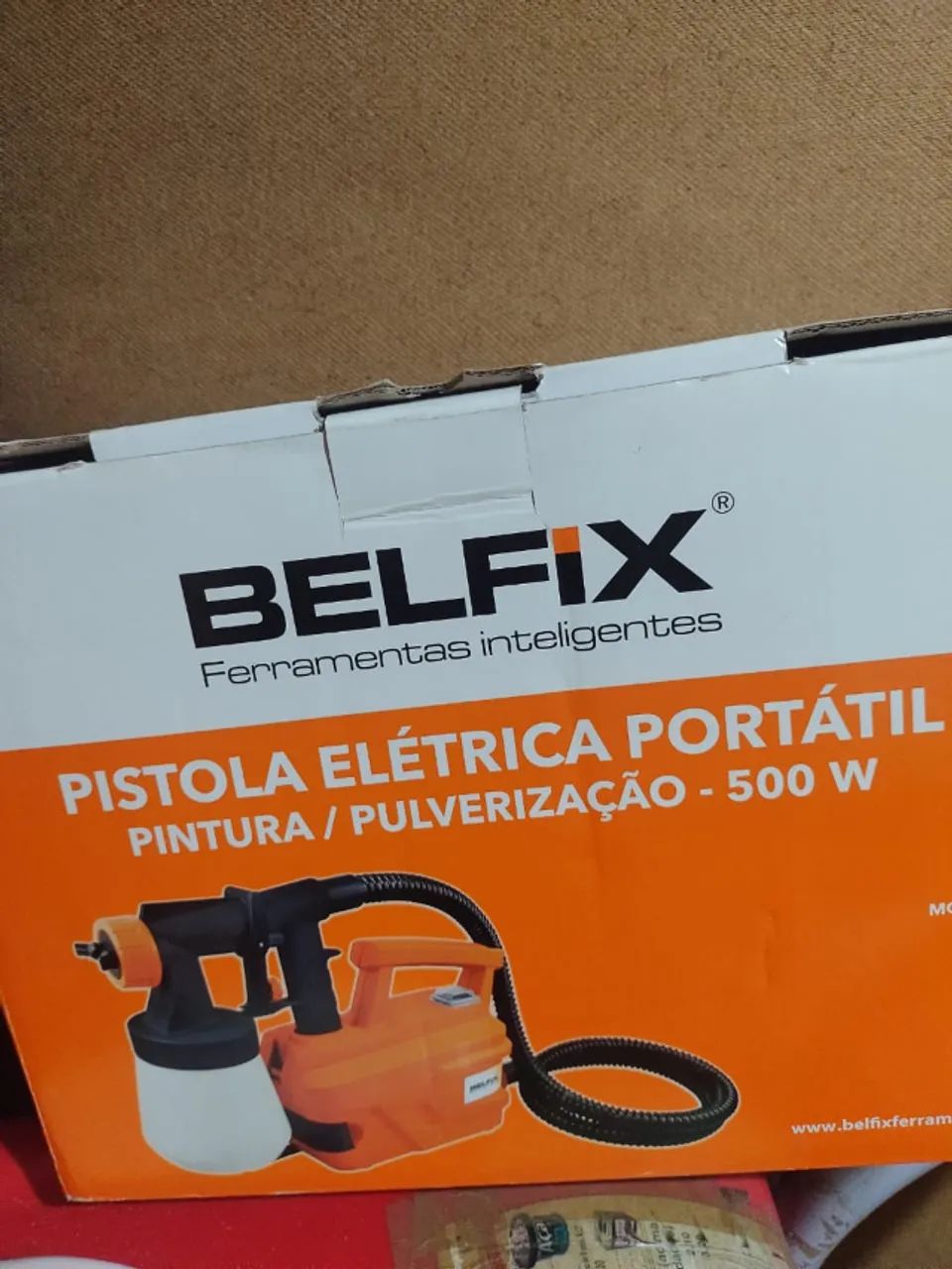 Pistola de Pintura Elétrica Belfix 500W - Foto 3