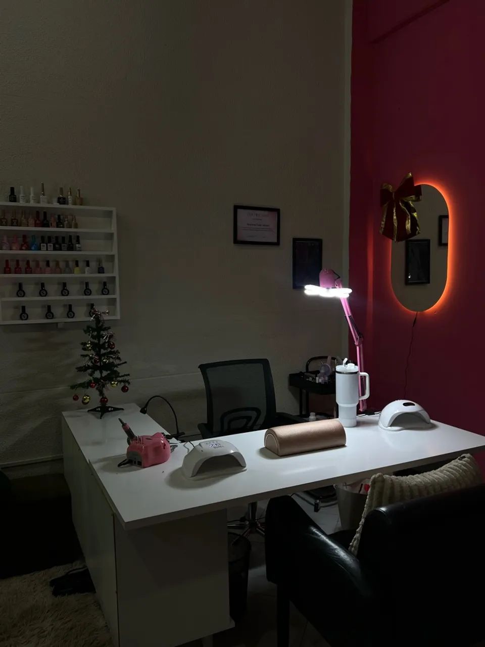 Mesa de Manicure Completa + Utensílios para Unhas - Foto 4