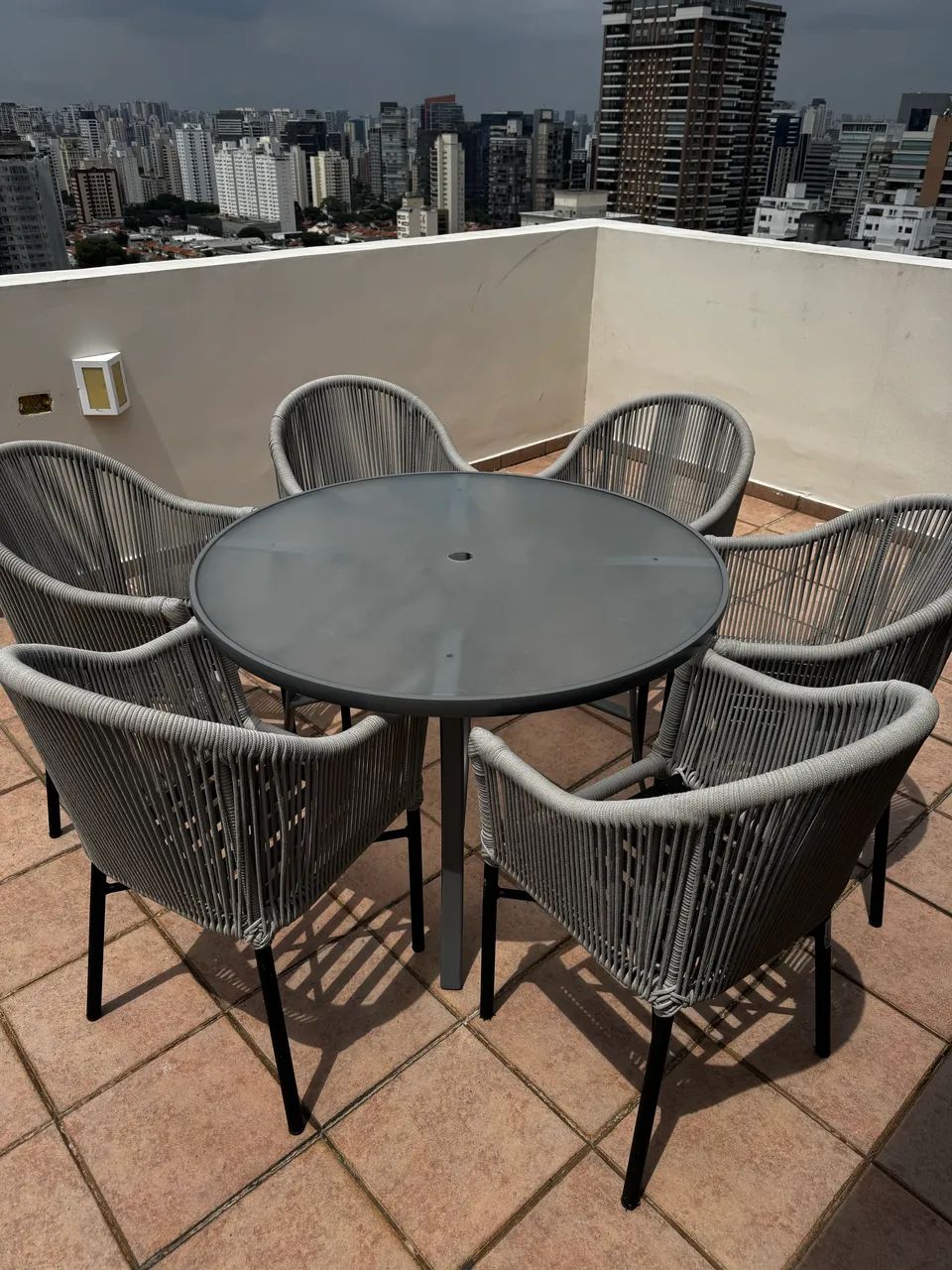 Conjunto Mesa e cadeiras externo 