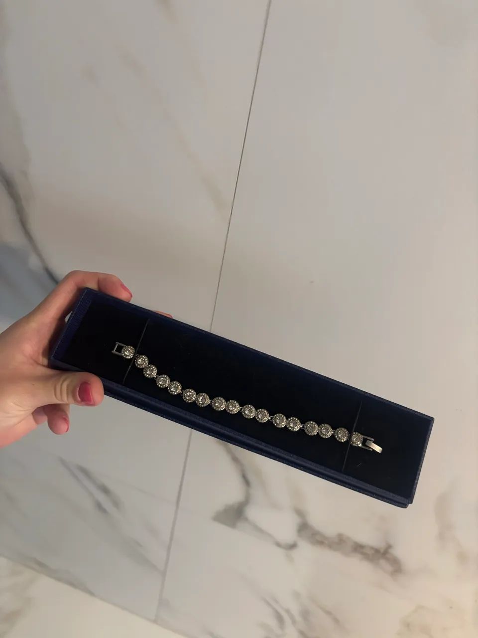 Pulseira da Swarovski com caixa (MAIS BARATO) - Foto 5