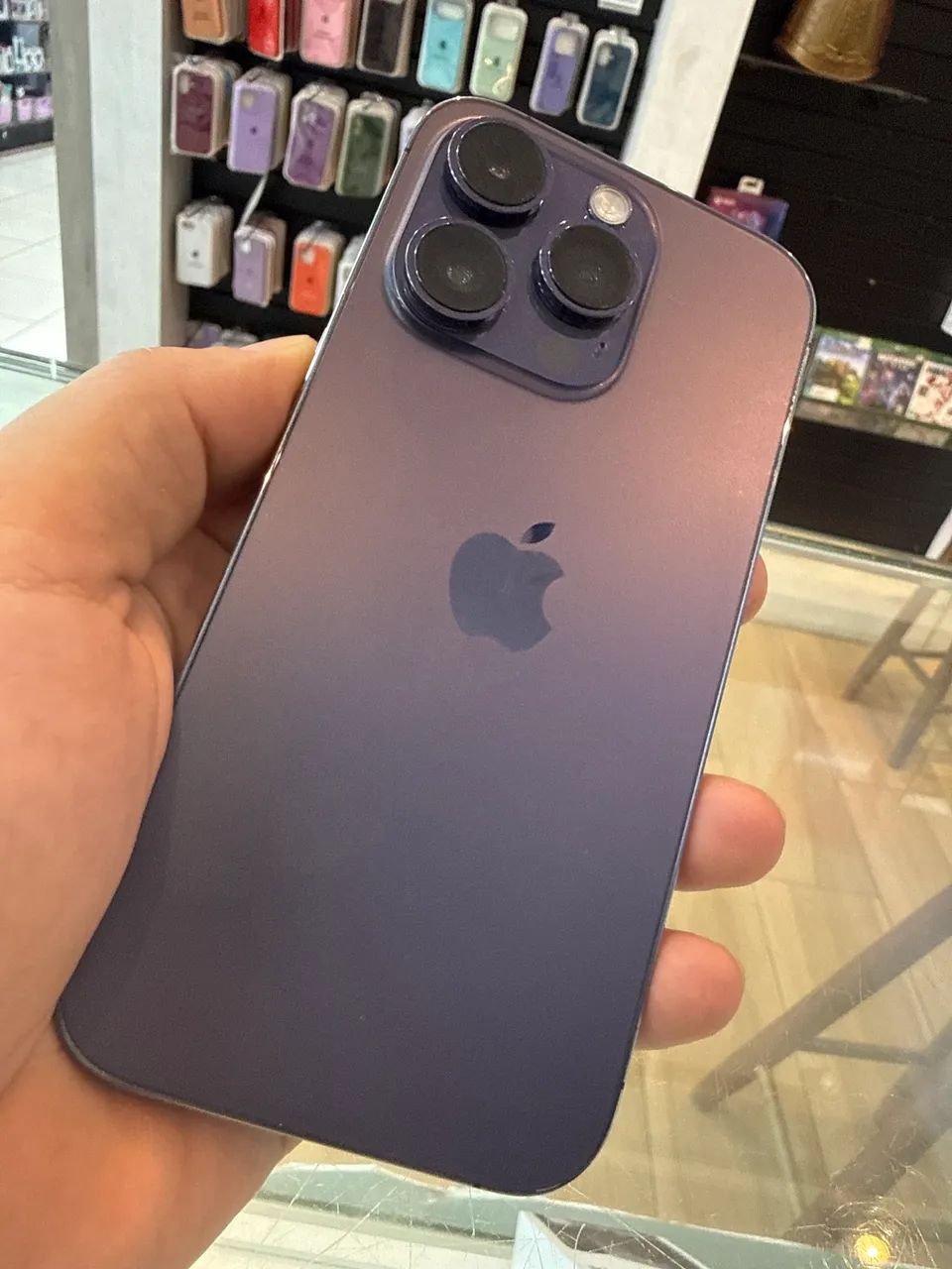 IPhone 14 pro 128 bateria 78% - Aceito seu Apple na troca 