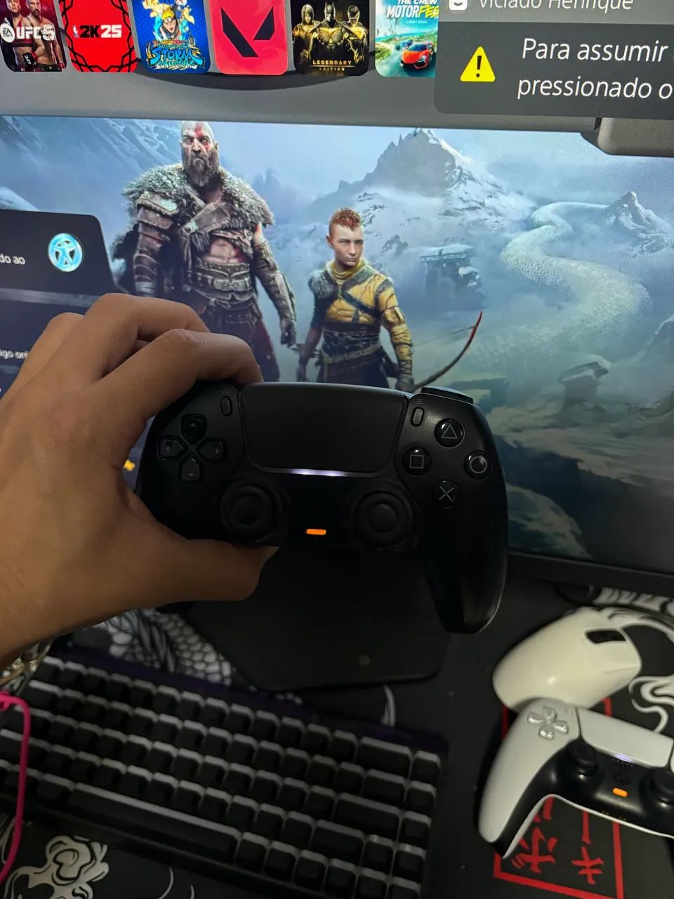 PS5 DOIS CONTROLES  - Foto 5