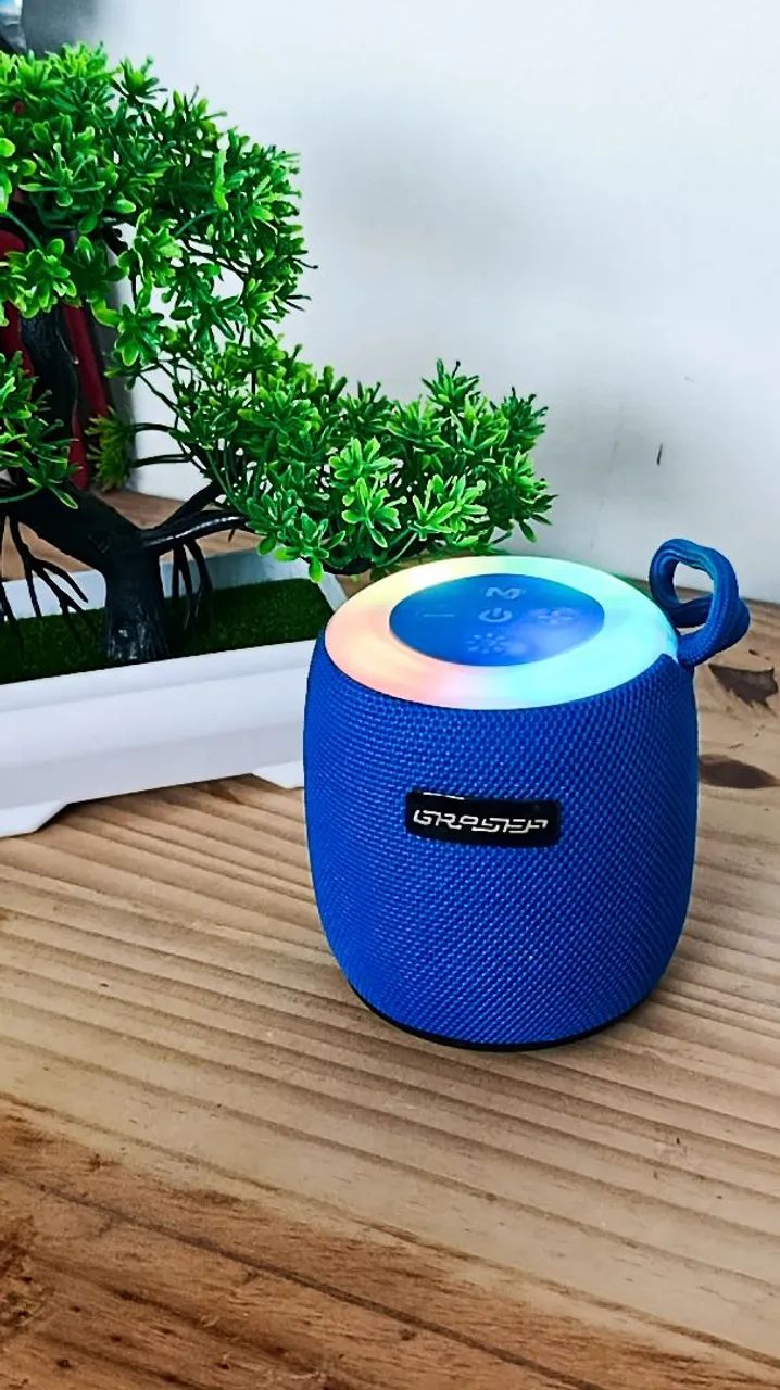 Caixa de Som Bluetooth com RGB - Visual Moderno e Completa!  - Foto 2