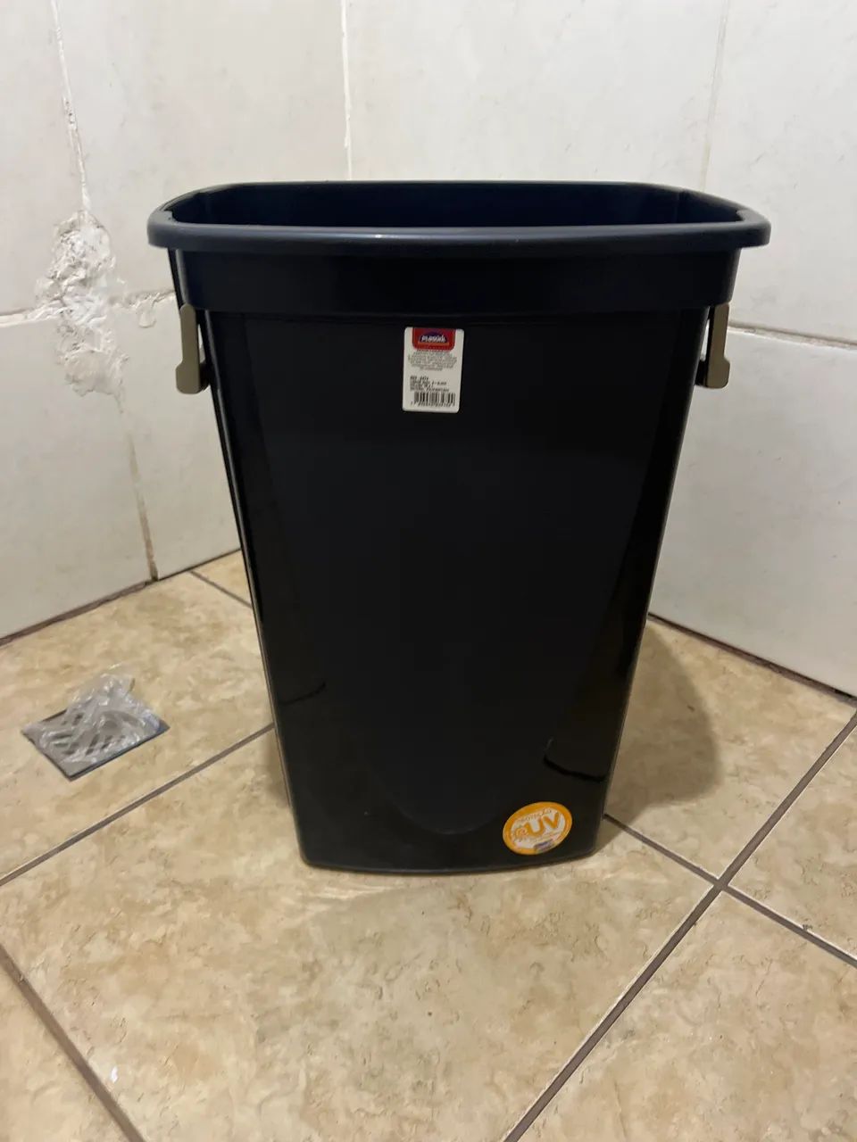 Lixeira plástica 35 litros