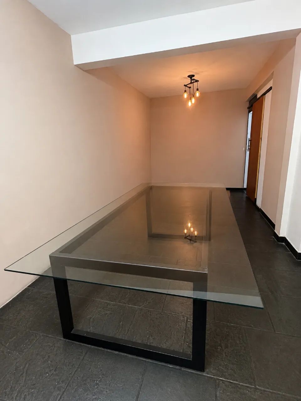 Mesa de Jantar de Vidro