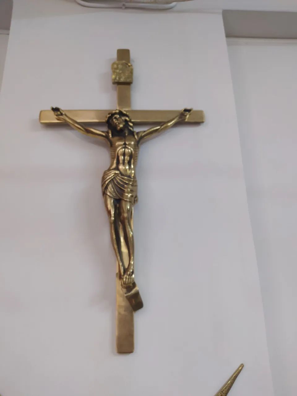Crucifixo De Bronze 