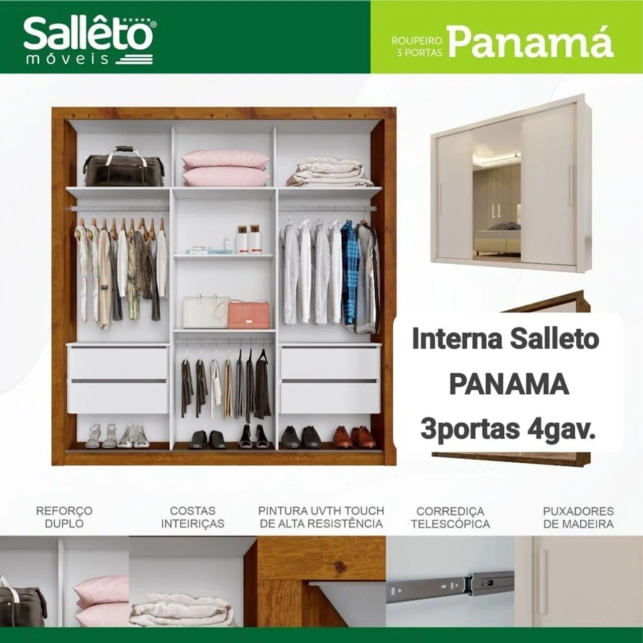 Guarda roupa mapa  - Foto 2