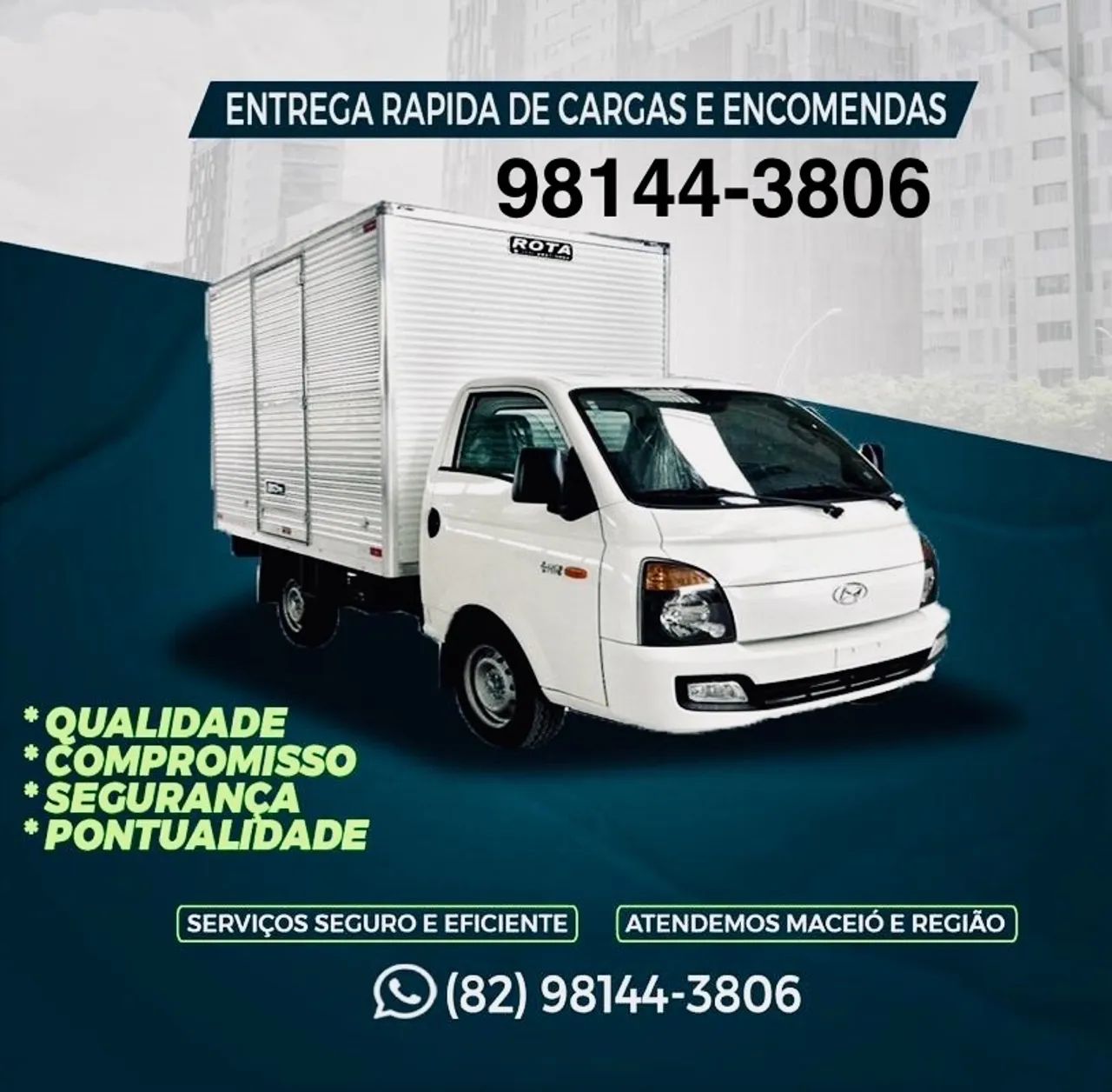 Frete e Pequena Mudança