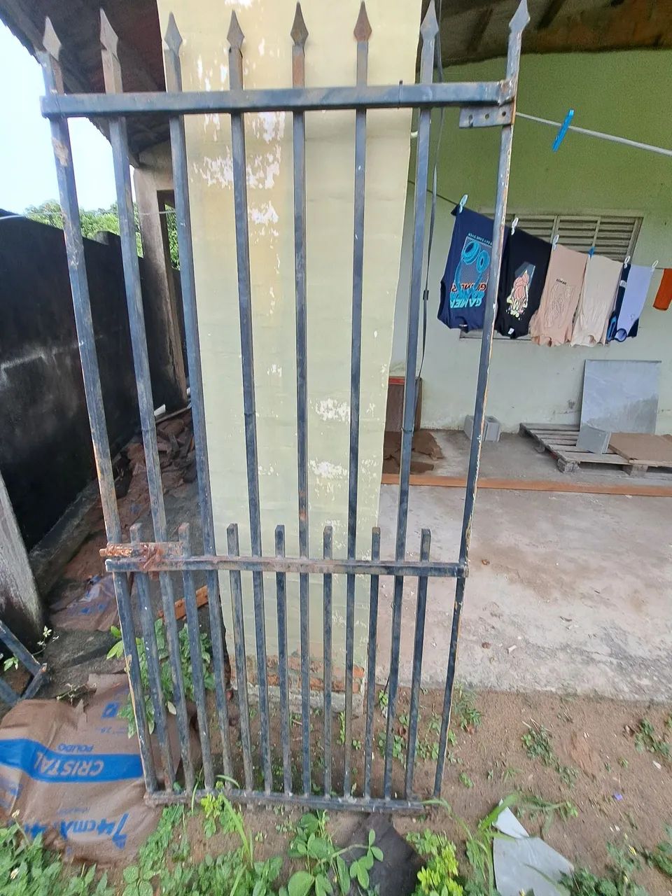 Porta de grade de ferro puro - Foto 2