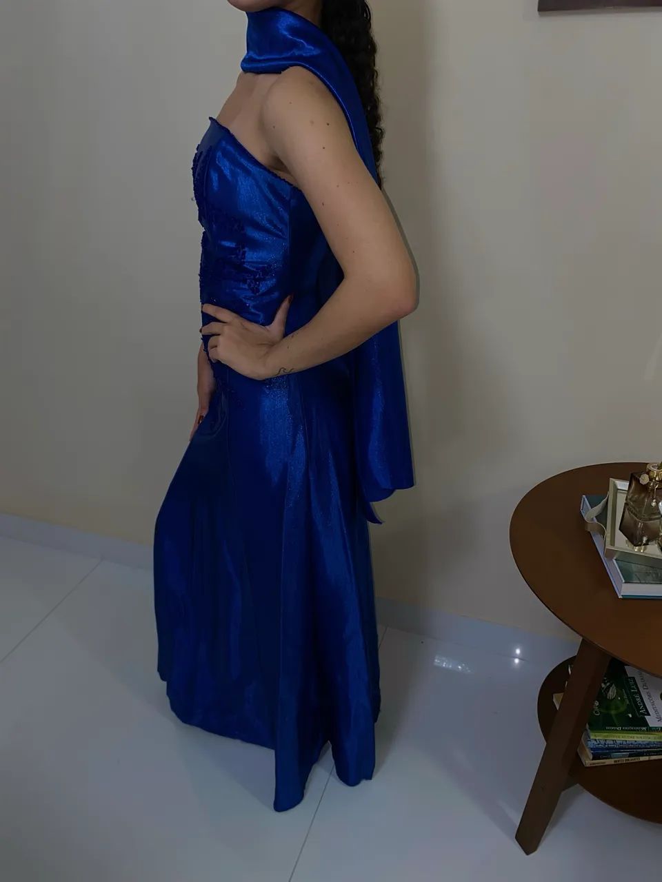 Vestido azul elegante  - Foto 5