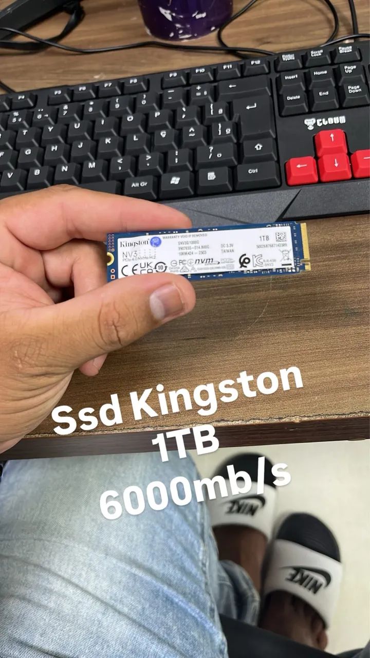 Ssd Kingston 1TB 6000mb/s