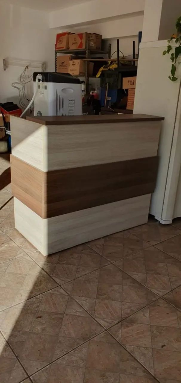 Balcão para recepção 