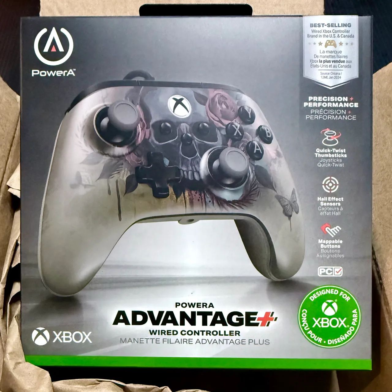 Controle Xbox Hall Effect - PowerA Advantage Plus