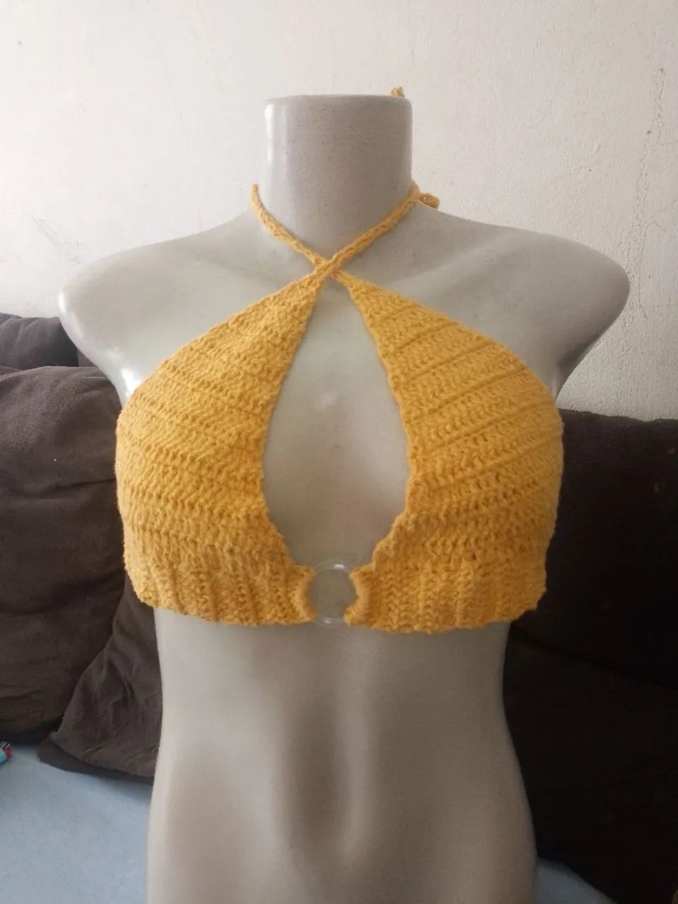 Top em crochê  - Foto 2