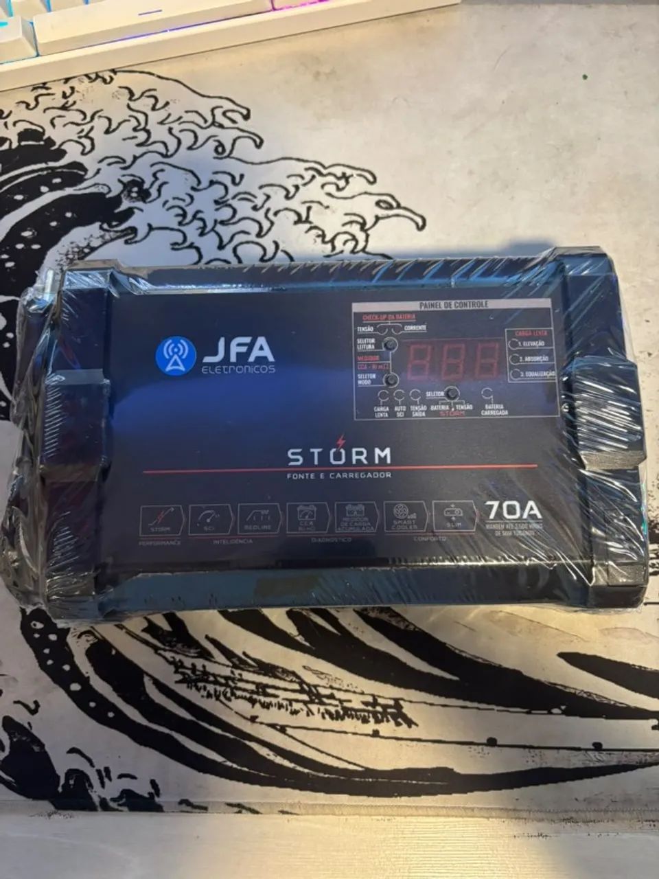 Fonte Jfa Storm Modelo Com 70 Amperes Para Carro - Foto 2