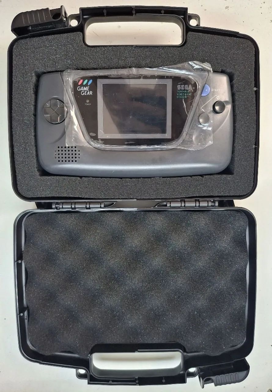 Game Gear com tela IPS, mod bateria interna USB-C e um jogo - Foto 5