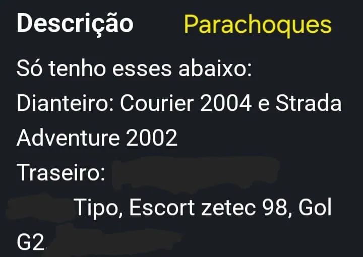 Parachoques 