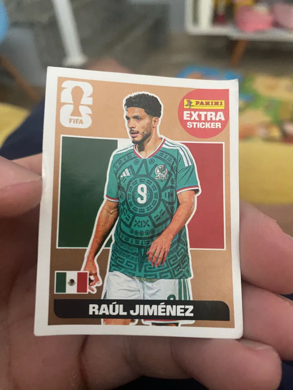 Figurinha Raul Jiménez Bronze 