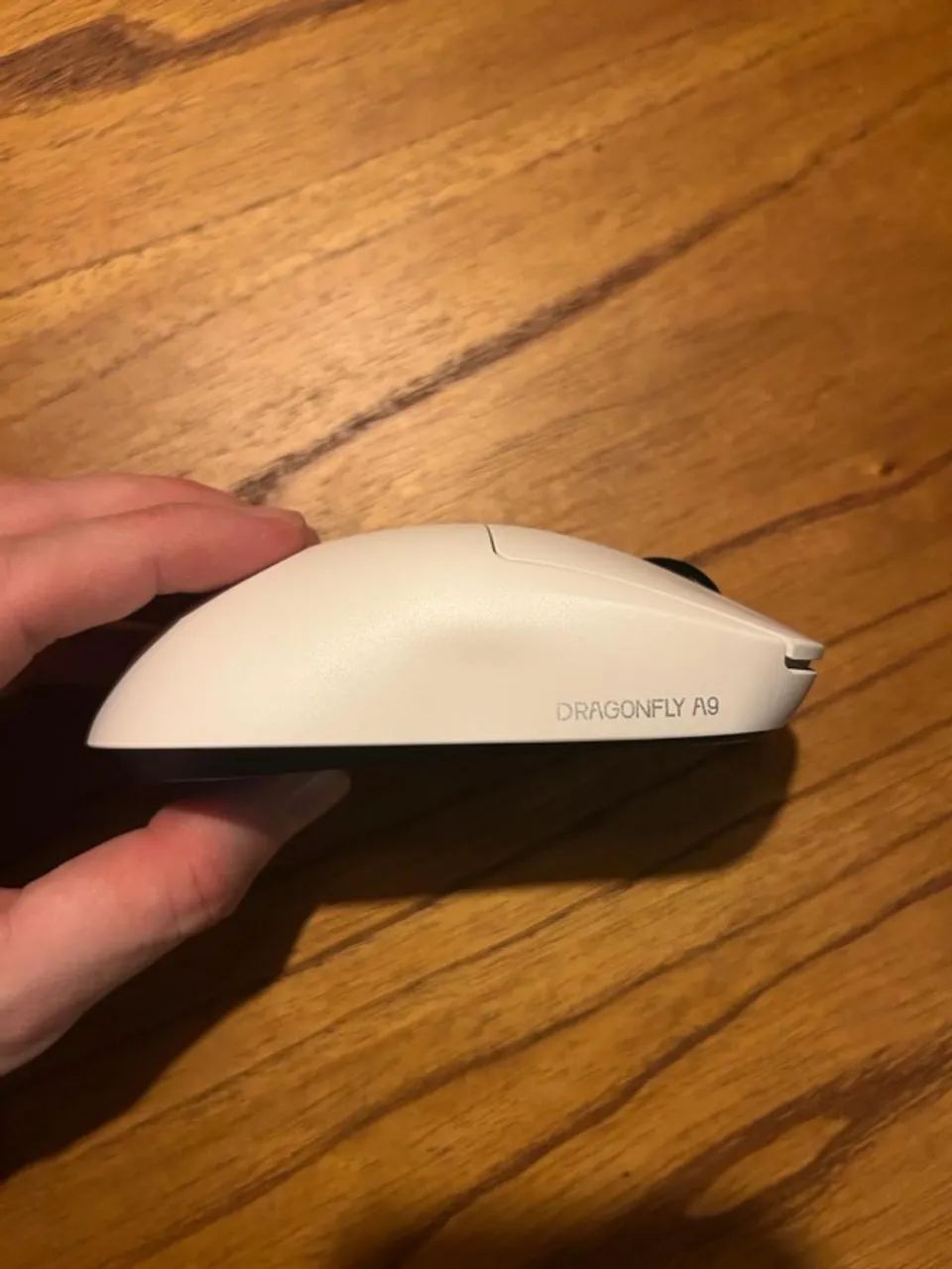 Mouse Gamer ATK A9 Branco Sensor PAW 3395SE - Foto 2