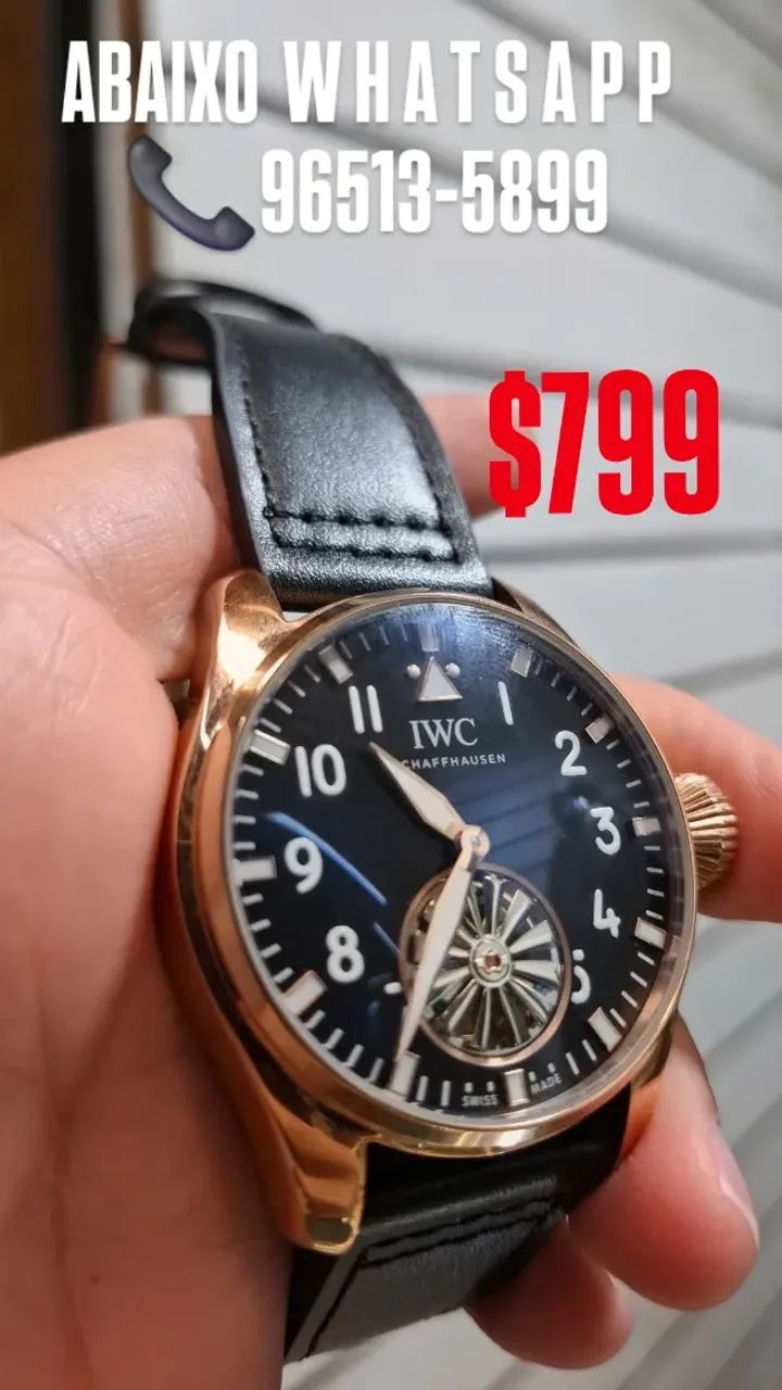 Relógio IWC SHAFFHAUSEN AUTOMÁTICO  - BIG  PILOT'S - Foto 2