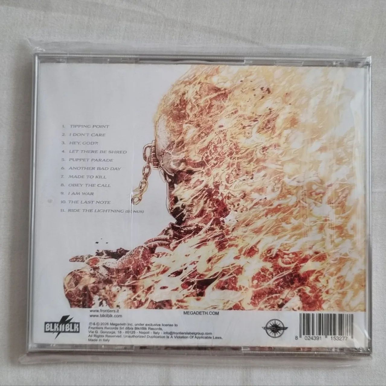 Megadeth cd cyber army edition  - Foto 2