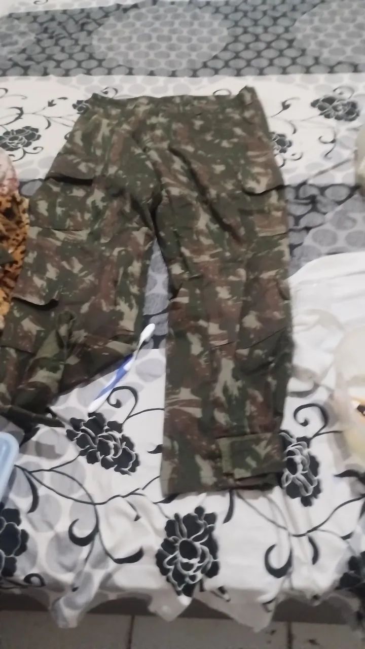Roupa do exército 