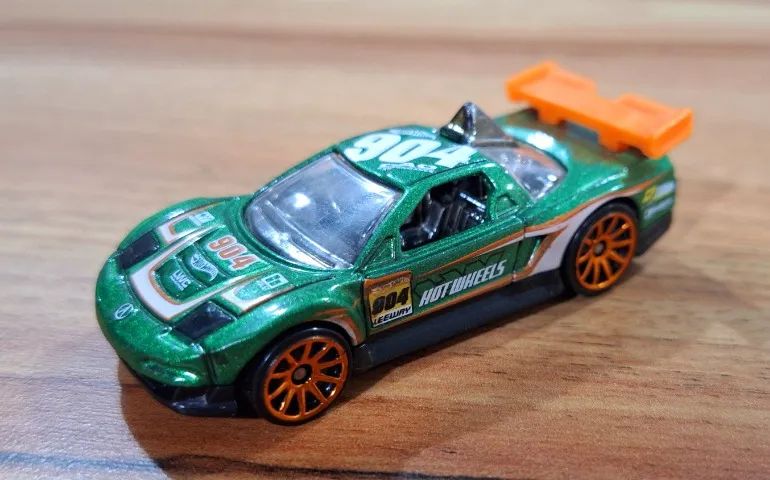 BLACKPEARLS Sportscarseries BPS×AKA緑HAPY Hot Wheels Acura NSX Thrill Racers-Race Course Series 2012 (Loose