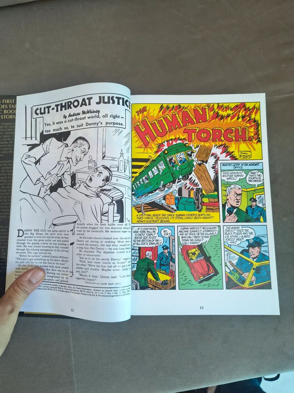 Omnibus Golden Age Marvel Comics - Foto 3