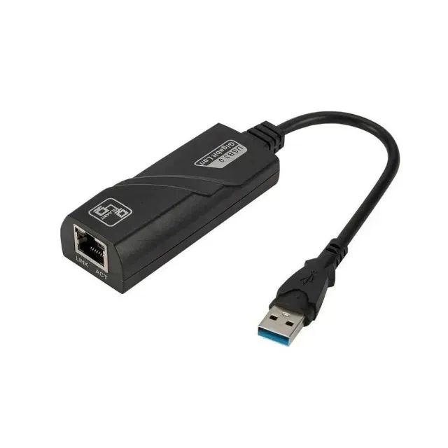Adaptador de Rede Usb 3.0  (Honestidade e Qualidade Distribuidora JK Eletrônicos)