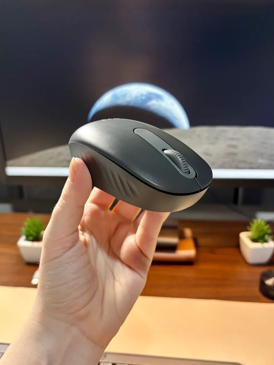 Kit Teclado e Mouse Sem Fio Logitech MK250 [NOVO] - Foto 3