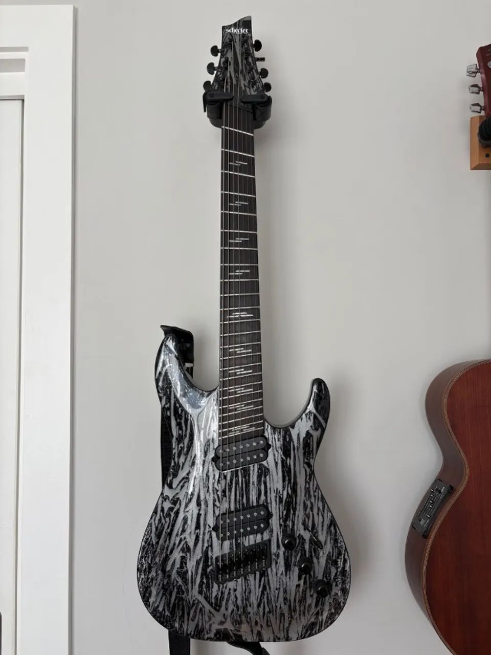 Guitarra Schecter C-7 Silver Mountain Multiscale - Foto 2