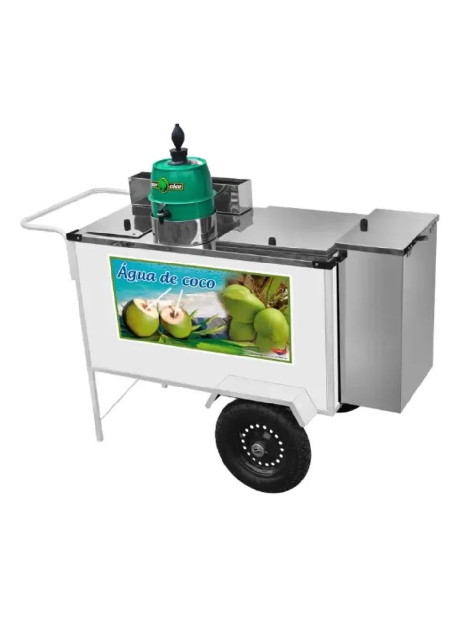 Carrinho de coco