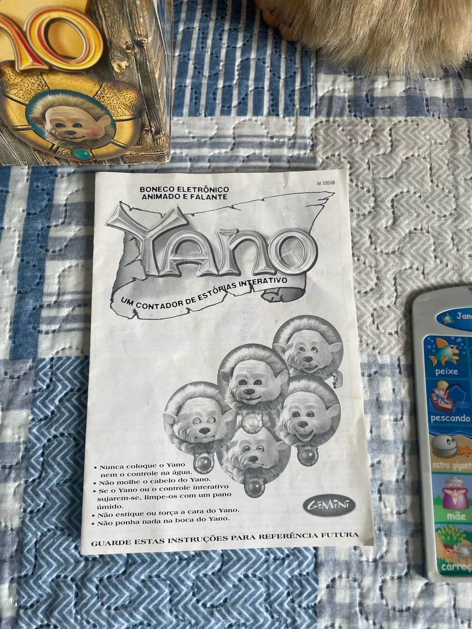Boneco Yano - brinquedo antigo  - Foto 2