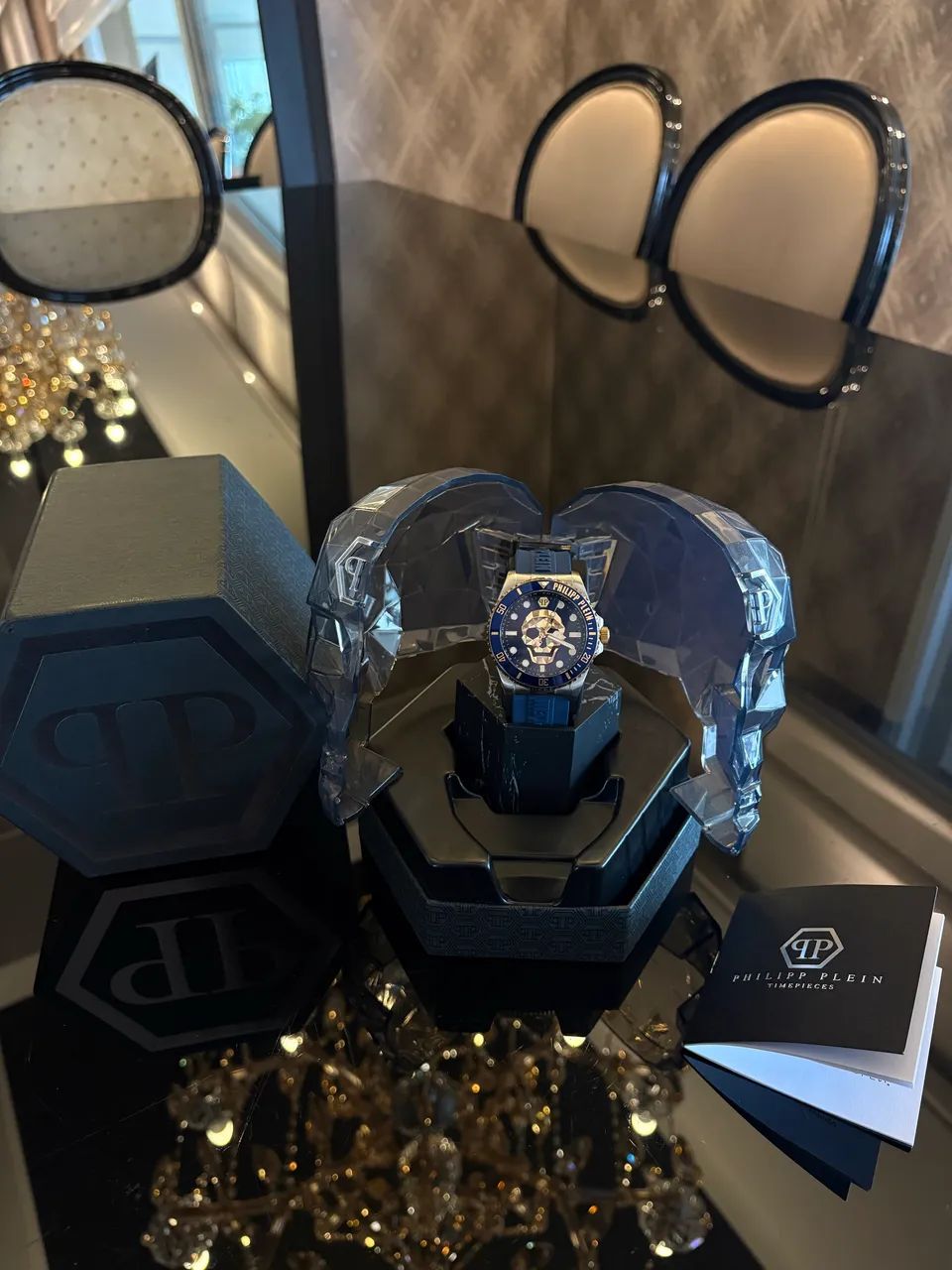 Relógio masculino Philipp Plein The $kull Diver 