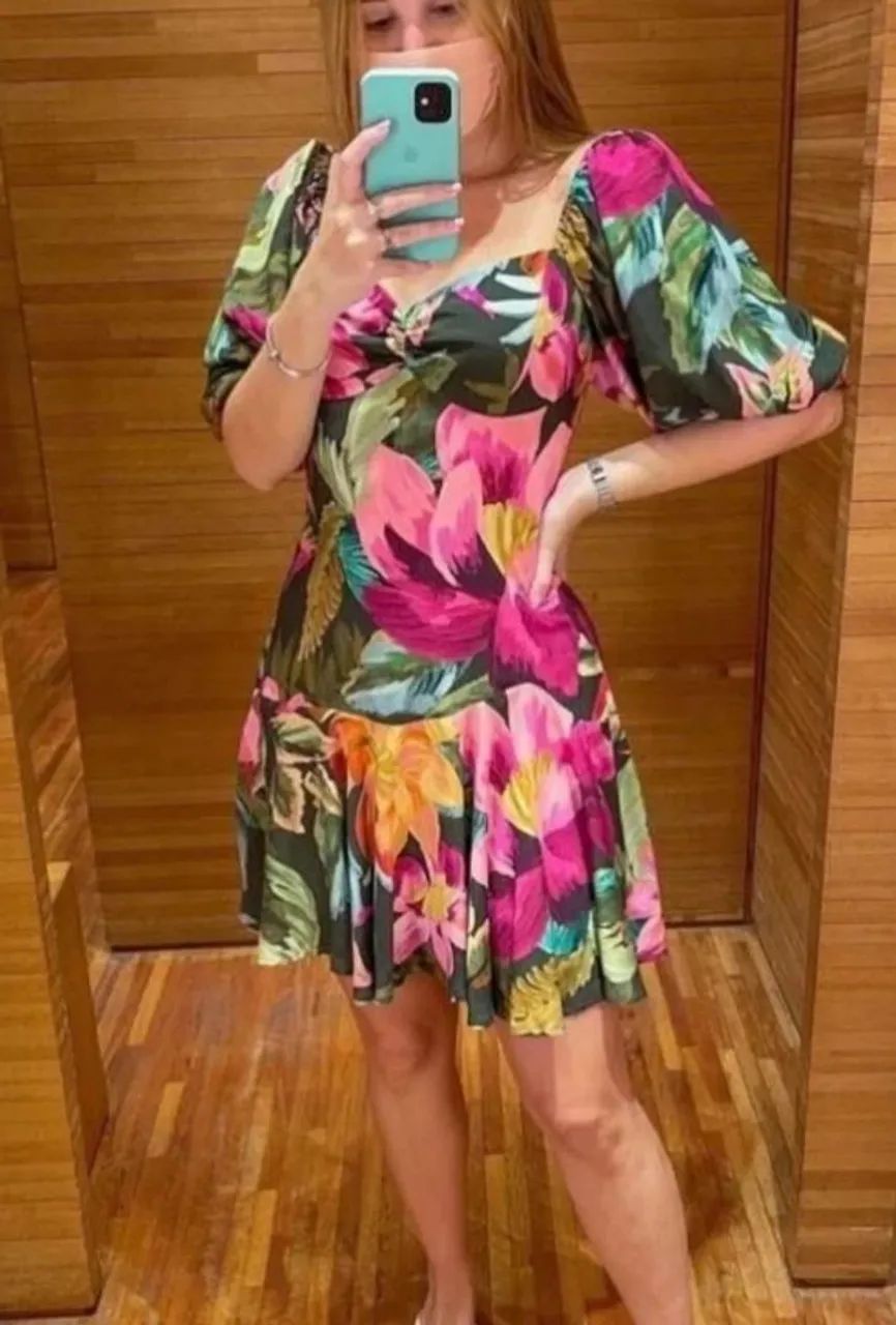 Vestido Farm Original - Pincelada de Flor - Foto 2