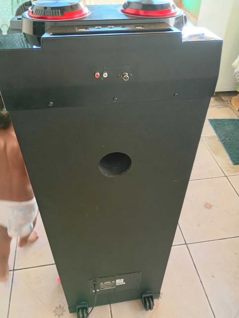 Vendo caixa de som Philco seme nova - Foto 4