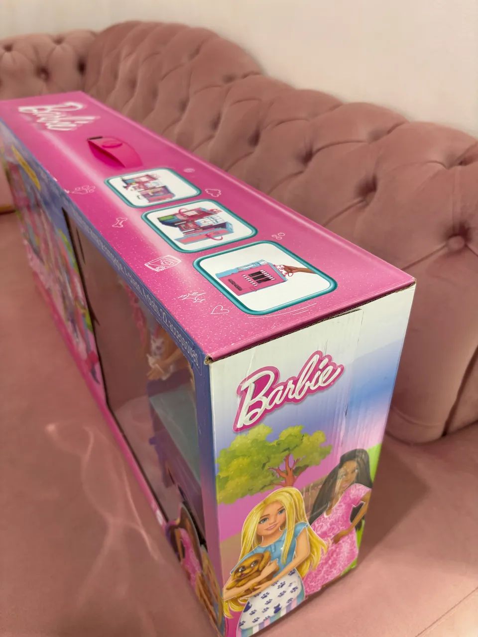 Barbie pet shop (LACRADO) com 2 Barbies inclusas  - Foto 5