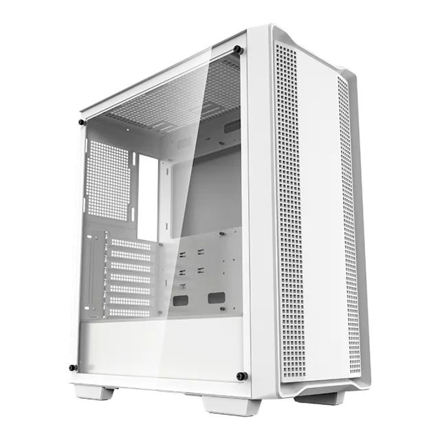 Gabinete Gamer DeepCool CC560 WH Limited, White, Mid Tower, Vidro