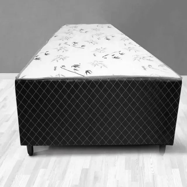 Cama Box de Solteiro Conjugada Espuma Ortopédica Unibox 88×188