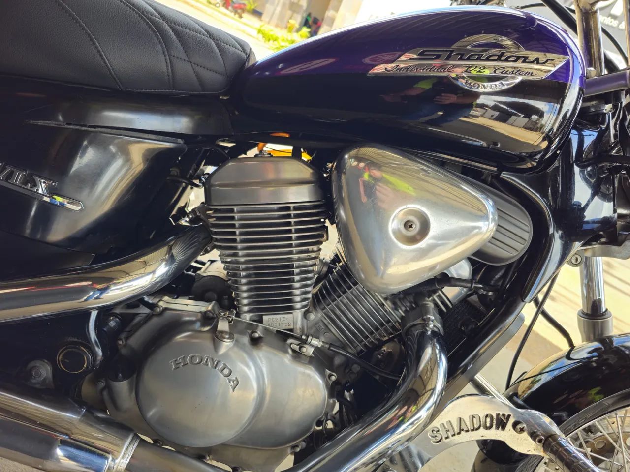 SHADOW 600cc 1998 ótima de andar  - Foto 5