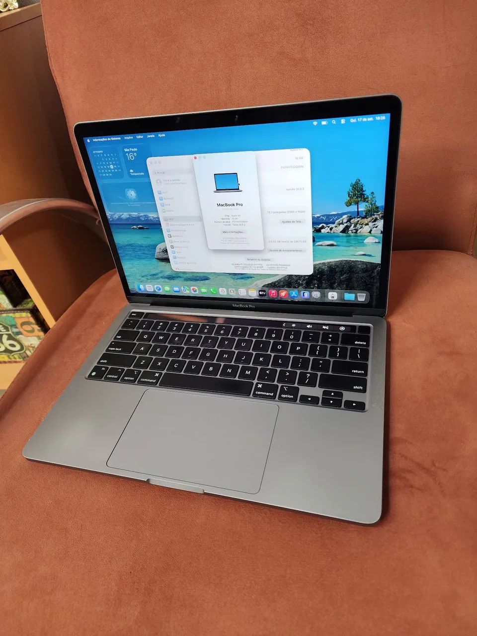MacBook Pro M1 16gb 256SSD 2020 