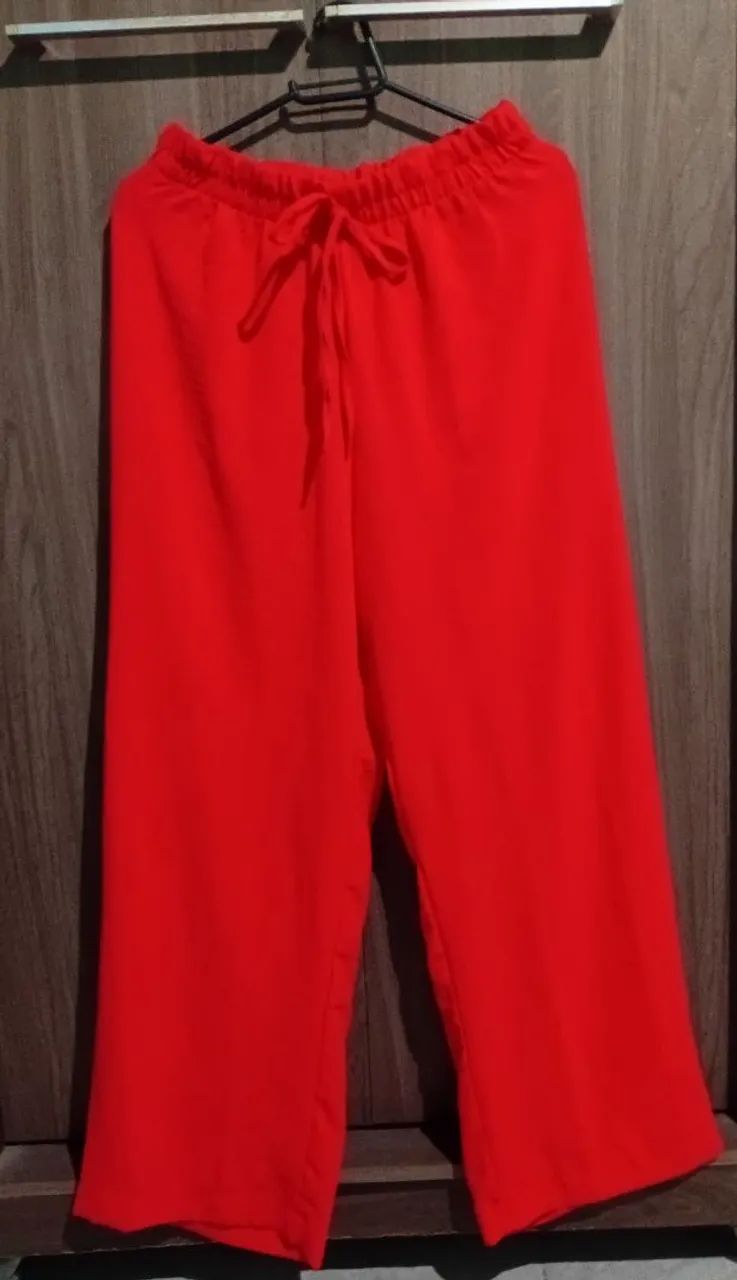 Calça feminina pantalona 
