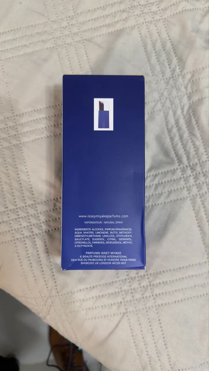 Vidro Original do Issey Miyake Bleue - Foto 4