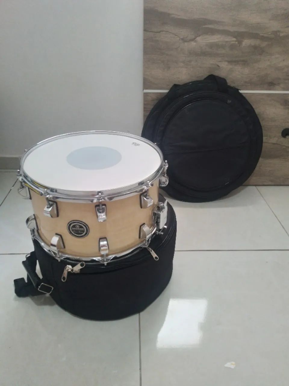 はち Caixa 14x8 nagano nova com bag nova - Instrumentos musicais