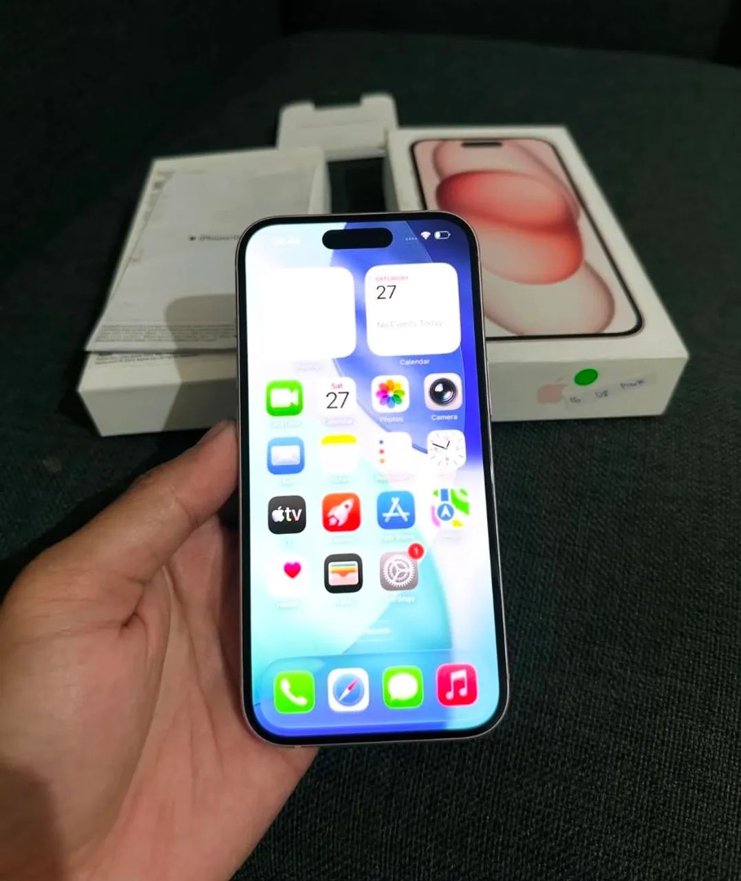 Iphone 15 branco 128gb - Foto 2