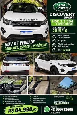 Land Rover Discovery Sport HSE 2.2 4X4 Diesel Aut. 2016