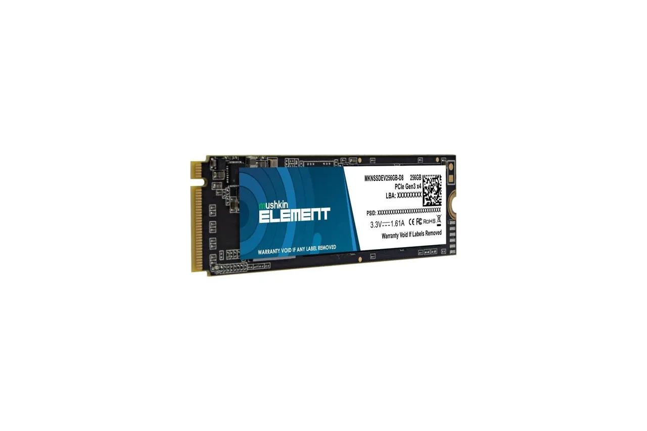 M.2 NVMe SSD 256GB 4枚セット SSD NVMe M.2 Mushkin Element 256GB PCIe Gen3 x4 - Alto Desempenho