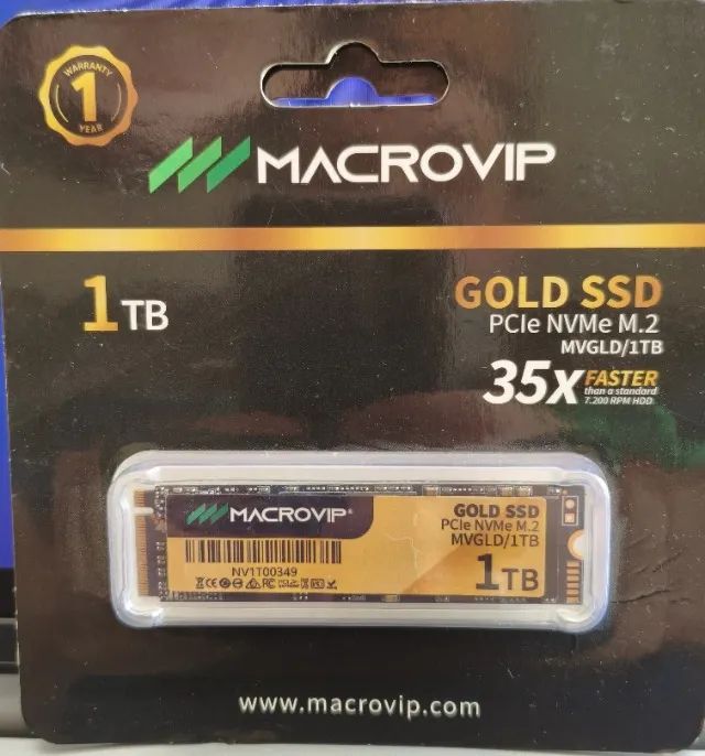 SSD M.2 NVMe 1TB - MVGLD/1TB