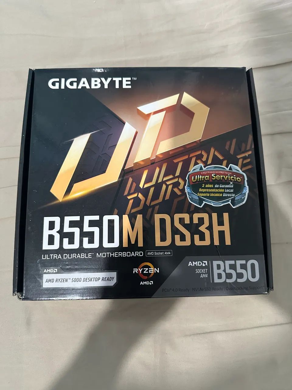 Placa mãe B550M DS3H Gigabyte 