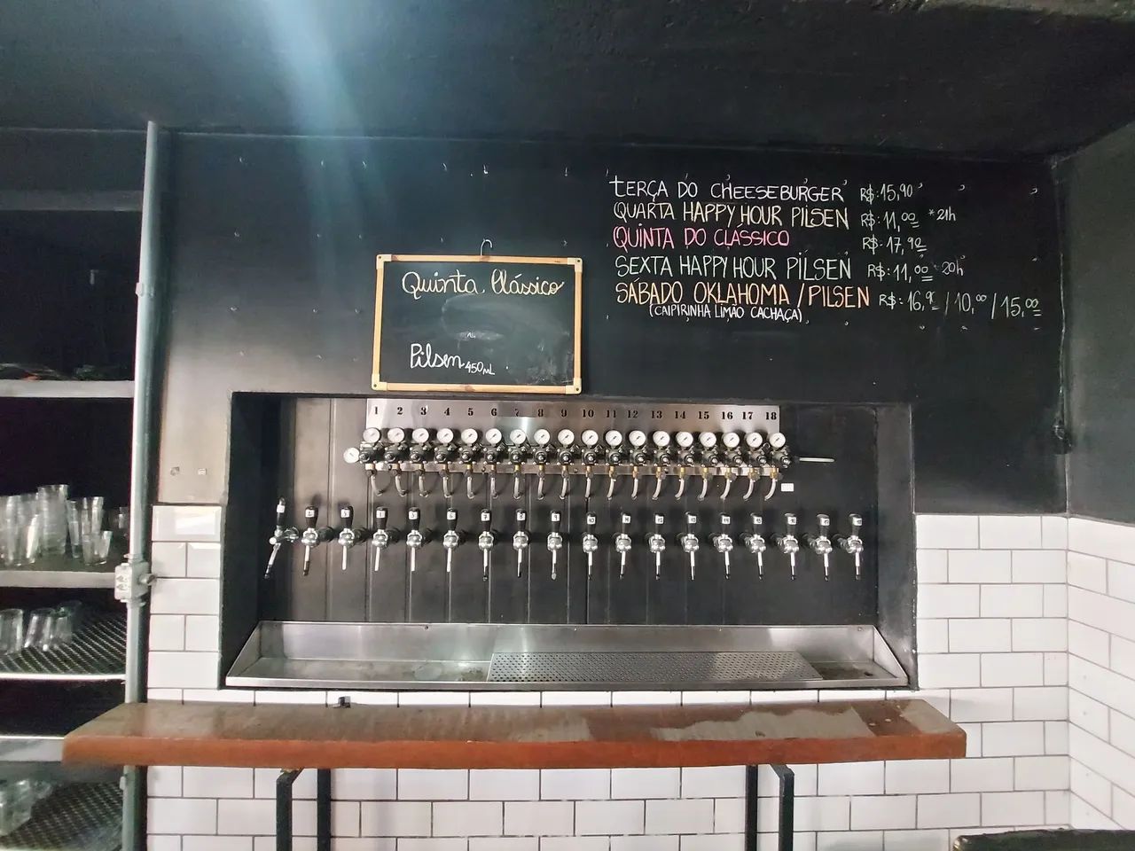 Bar montado